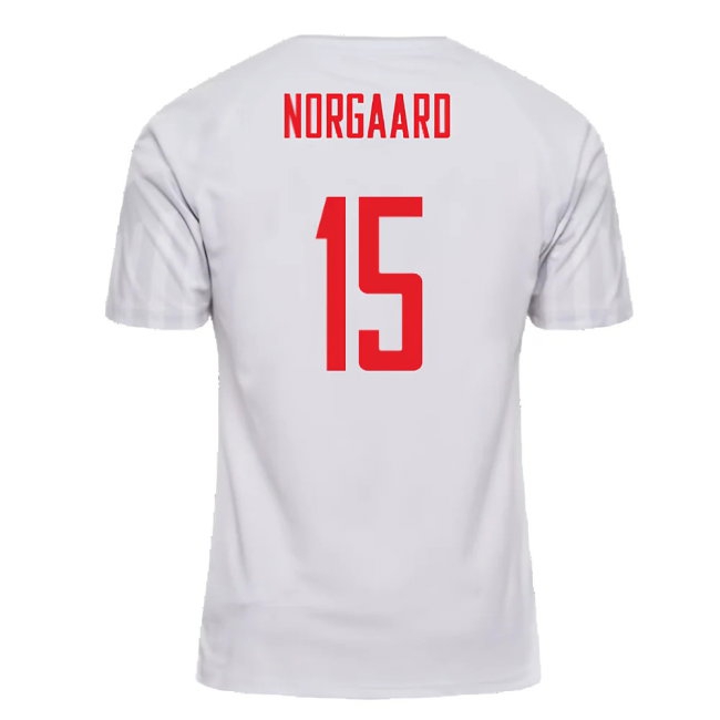 2022-2023 Denmark Away Shirt (Norgaard 15) — Shop Online