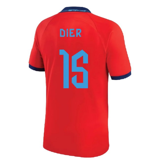 2022-2023 England Away Shirt (Dier 15) — Shop Now