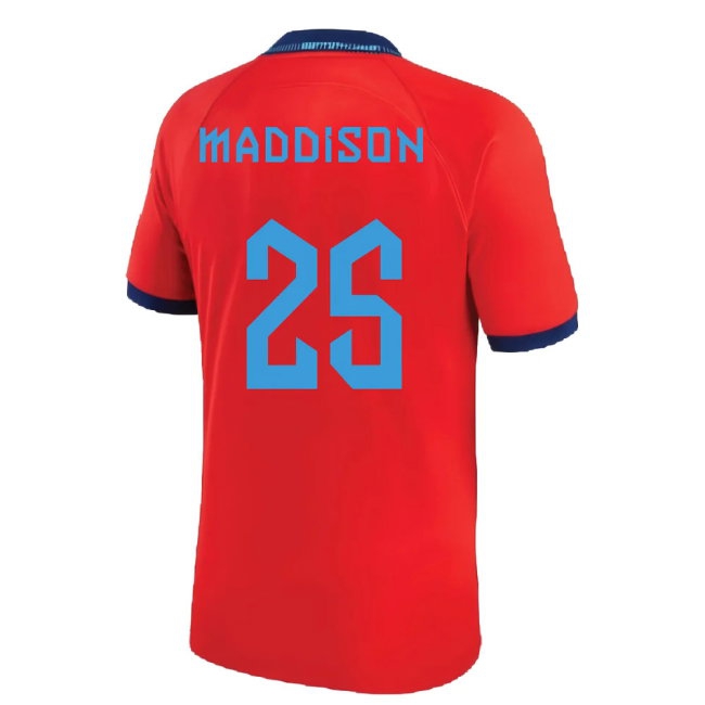 2022-2023 England Away Shirt (Maddison 25) — Shop Now