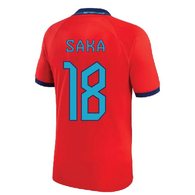 2022-2023 England Away Shirt (SAKA 18) — Buy Now