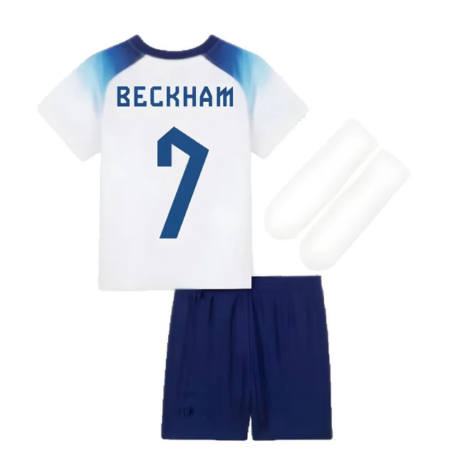 2022-2023 England Home Little Boys Mini Kit (Beckham 7) — Shop Now