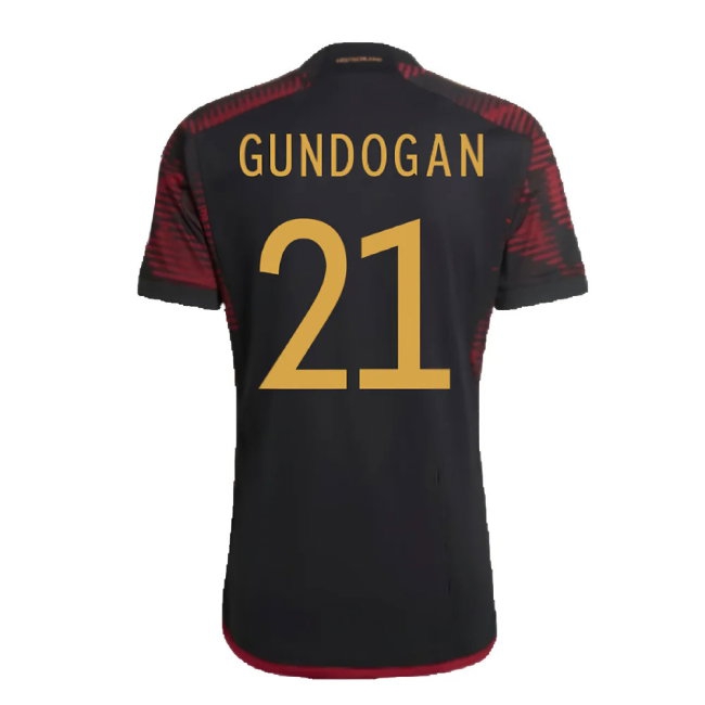 2022-2023 Germany Away Shirt (GUNDOGAN 21) — Buy Online