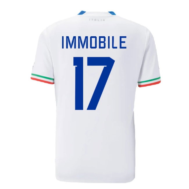 2022-2023 Italy Away Shirt (IMMOBILE 17) — Shop Now