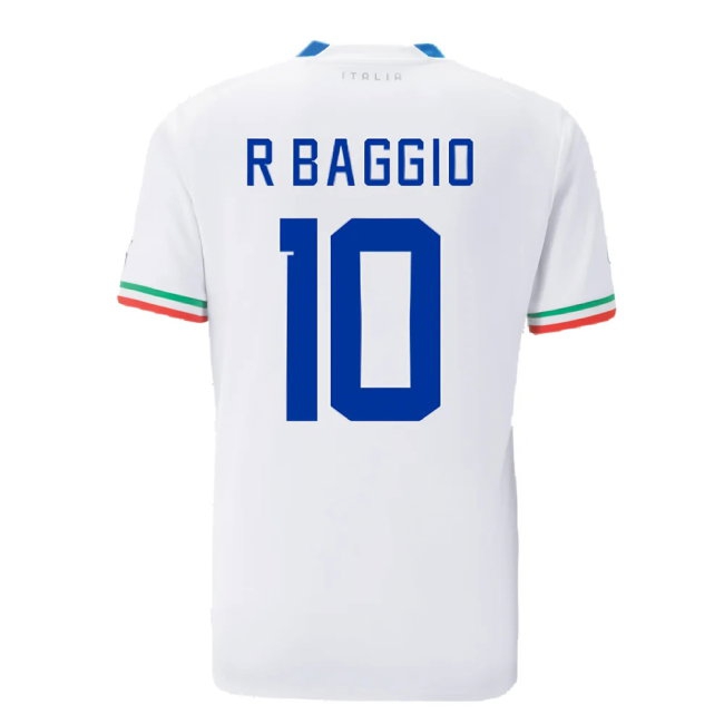 2022-2023 Italy Away Shirt (R BAGGIO 10) — Buy Now