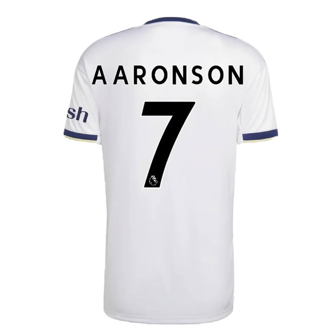 2022-2023 Leeds United Home Shirt (AARONSON 7) — Shop Online