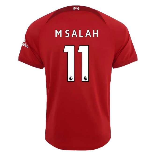 2022-2023 Liverpool Home Shirt (M SALAH 11) — Shop Now