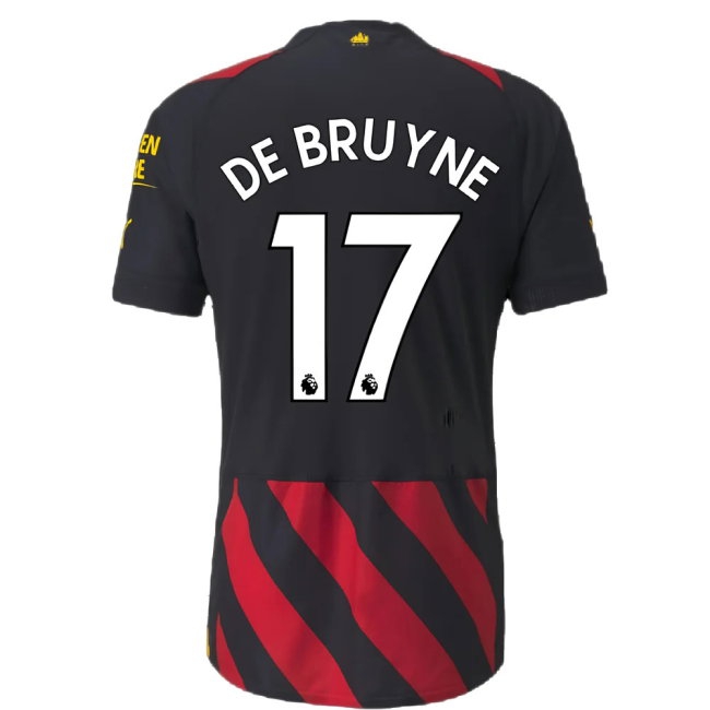 2022-2023 Man City Player Version Away Shirt (DE BRUYNE 17) — Buy Now