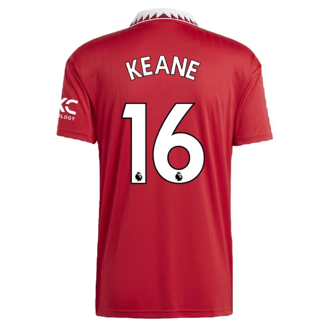 2022-2023 Man Utd Home Shirt (KEANE 16) — Buy Now