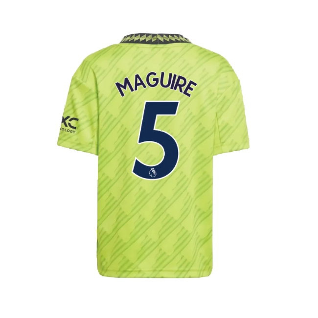 2022-2023 Man Utd Third Mini Kit (MAGUIRE 5) — Buy Online