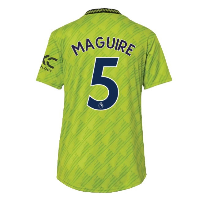 2022-2023 Man Utd Third Shirt (Ladies) (MAGUIRE 5) — Buy Now