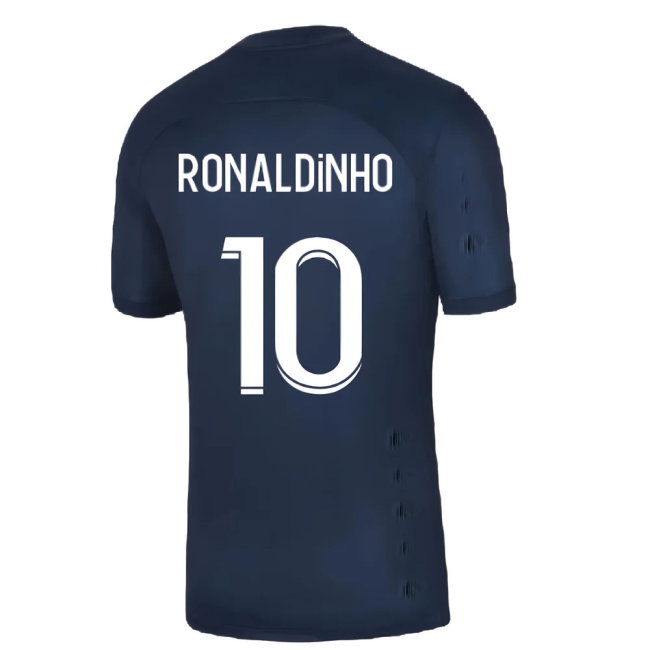 2022-2023 PSG Home Shirt (no sponsor) (RONALDINHO 10) — Shop Now
