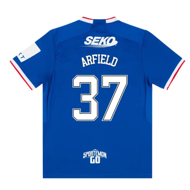 2022-2023 Rangers Home Shirt (ARFIELD 37) — Shop Now