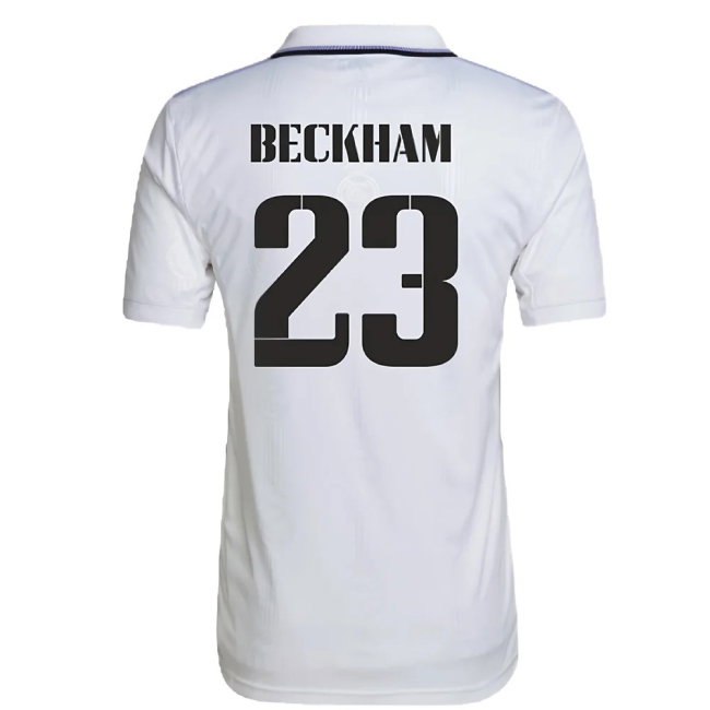 2022-2023 Real Madrid Home Shirt (BECKHAM 23) — Buy Online
