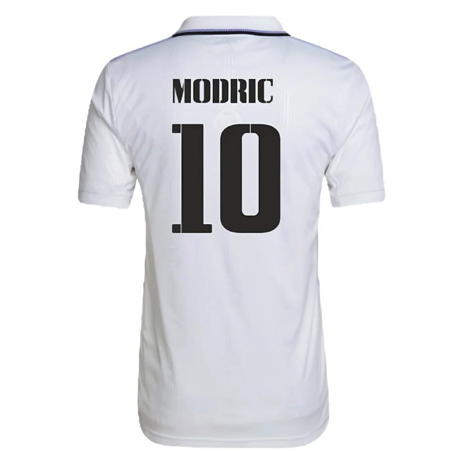 2022-2023 Real Madrid Home Shirt (MODRIC 10) — Shop Online