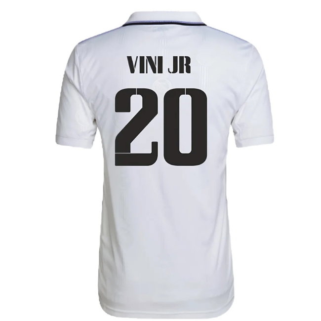 2022-2023 Real Madrid Home Shirt (VINI JR 20) — Buy Online