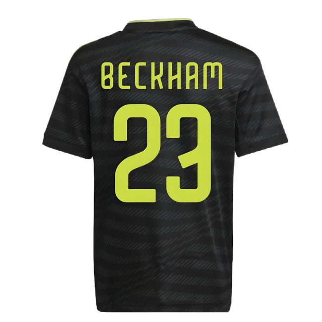2022-2023 Real Madrid Third Shirt (Kids) (BECKHAM 23) — Buy Online
