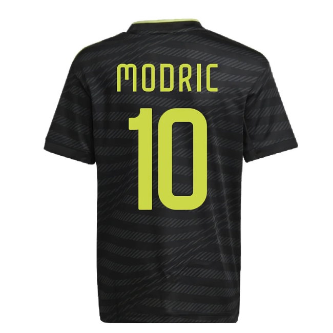 2022-2023 Real Madrid Third Shirt (Kids) (MODRIC 10) — Buy Now