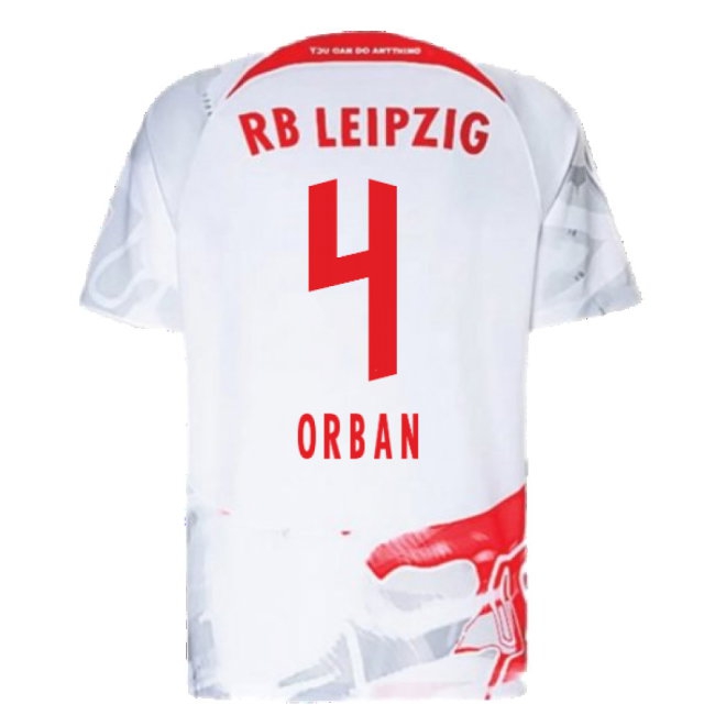 2022-2023 Red Bull Leipzig Home Shirt (White) (ORBAN 4) — Buy Online