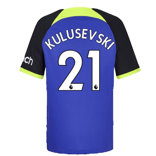2022-2023 Tottenham Away Shirt (Kids) (KULUSEVSKI 21) — Buy Online