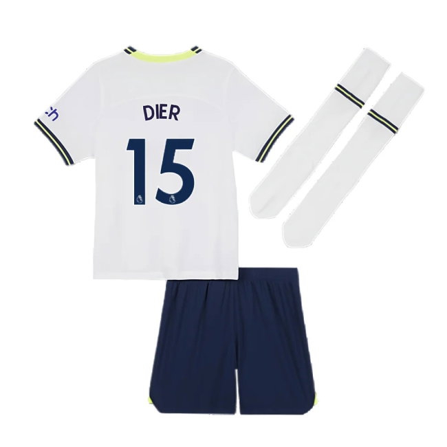 2022-2023 Tottenham Little Boys Home Mini Kit (DIER 15) — Buy Online