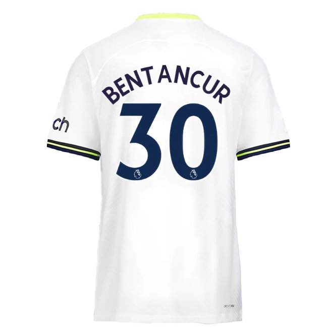 2022-2023 Tottenham Vapor Home Shirt (BENTANCUR 30) — Shop Online