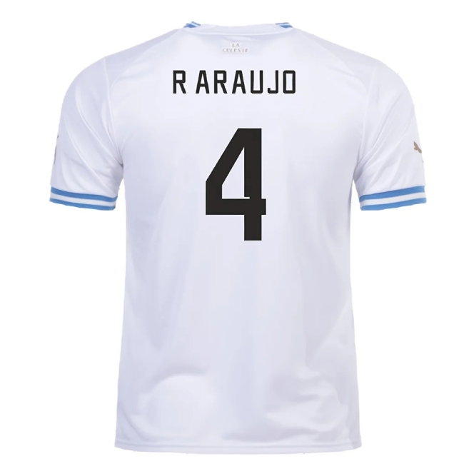 2022-2023 Uruguay Away Shirt (R Araujo 4) — Shop Now