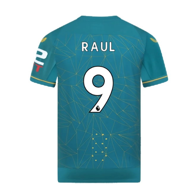 2022-2023 Wolves Away Pro Jersey (RAUL 9) — Shop Now