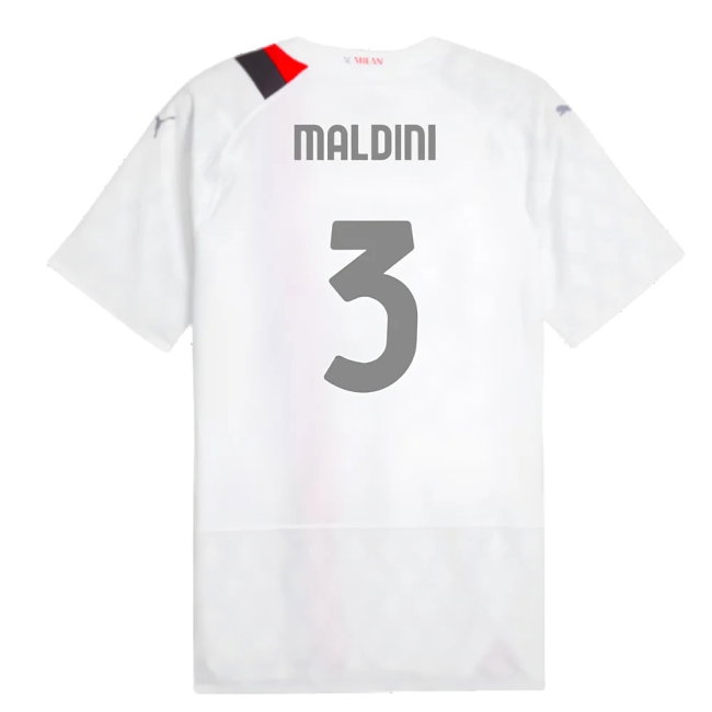 2023-2024 AC Milan Away Player Version Shirt (Maldini 3) — Shop Online