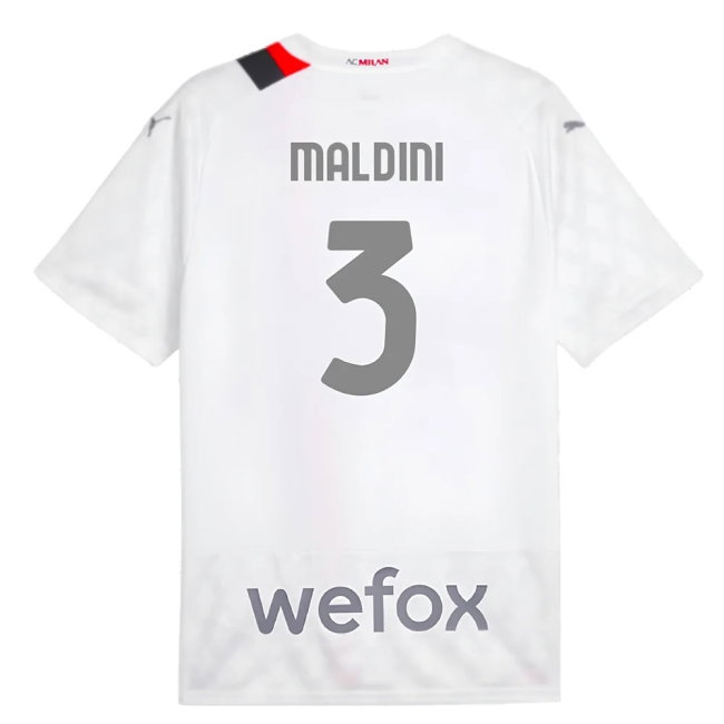 2023-2024 AC Milan Away Shirt (Maldini 3) — Shop Online