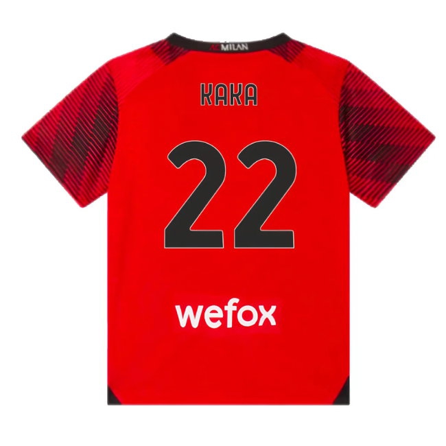 2023-2024 AC Milan Home Mini Kit (Kaka 22) — Shop Now