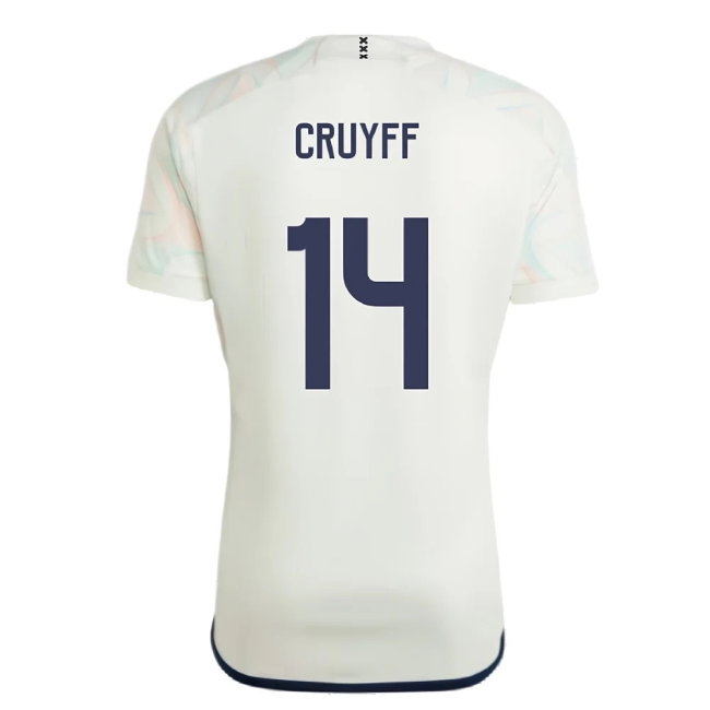 2023-2024 Ajax Away Shirt (CRUYFF 14) — Shop Online