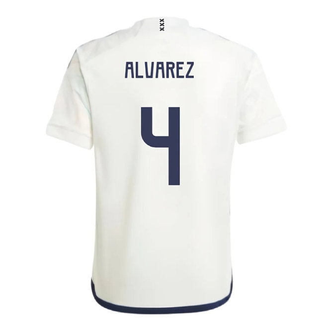 2023-2024 Ajax Away Shirt (Kids) (ALVAREZ 4) — Buy Online