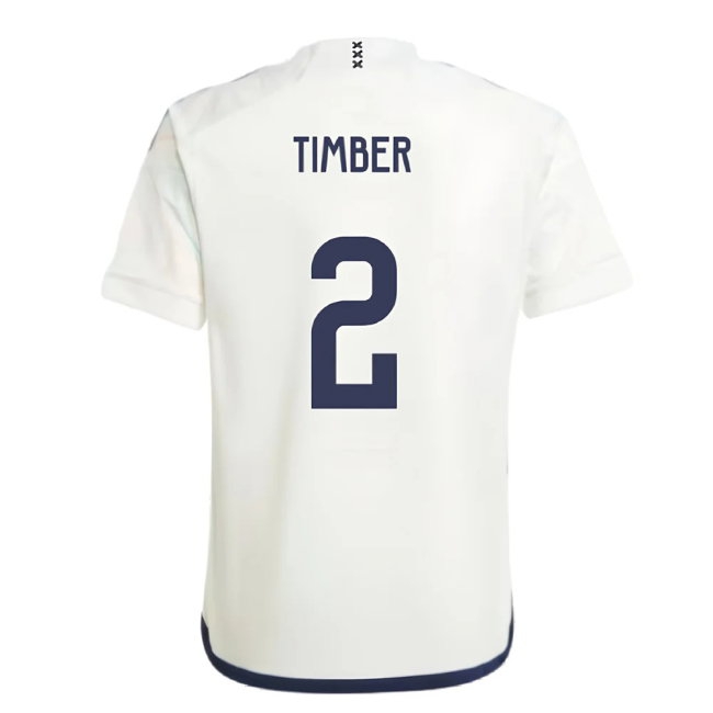 2023-2024 Ajax Away Shirt (Kids) (TIMBER 2) — Buy Now