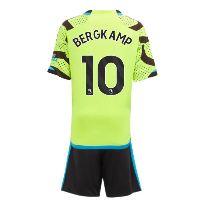 2023-2024 Arsenal Away Mini Kit (Bergkamp 10) — Shop Online