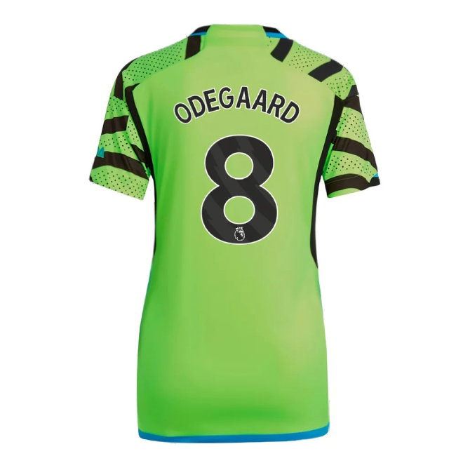2023-2024 Arsenal Away Shirt (Ladies) (Odegaard 8) — Shop Now