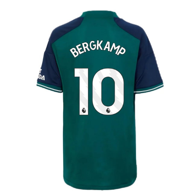 2023-2024 Arsenal Third Shirt (Kids) (Bergkamp 10) — Buy Now