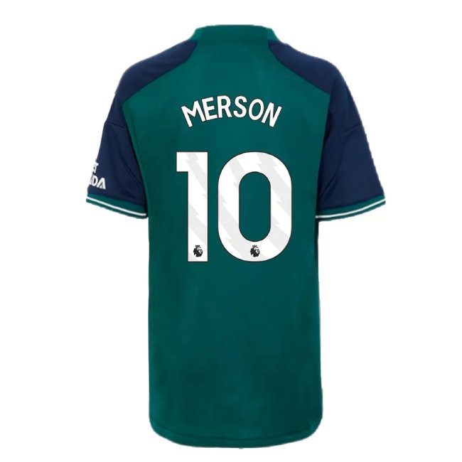 2023-2024 Arsenal Third Shirt (Kids) (Merson 10) — Shop Online