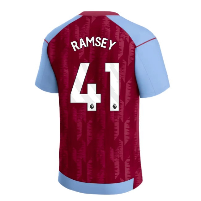 2023-2024 Aston Villa Home Shirt (Kids) (Ramsey 41) — Shop Now