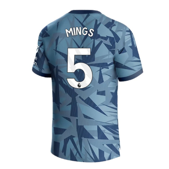 2023-2024 Aston Villa Third Shirt (Mings 5) — Shop Online