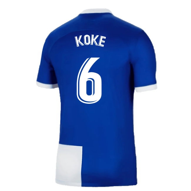 2023-2024 Atletico Madrid Away Shirt (Koke 6) — Buy Online