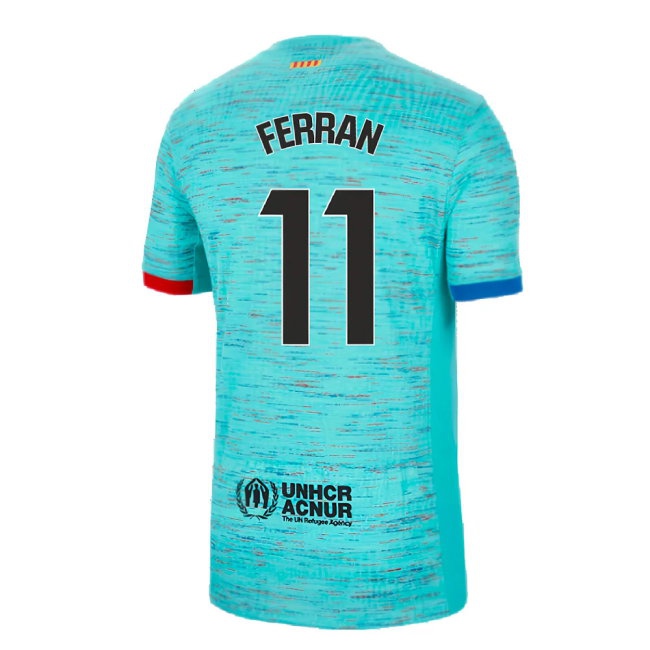 2023-2024 Barcelona Player Version Third Shirt (Ferran 11) — Shop Now