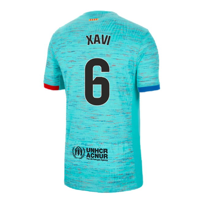 2023-2024 Barcelona Player Version Third Shirt (Xavi 6) — Buy Now