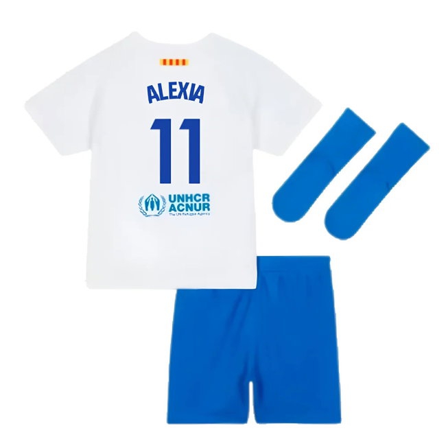 2023-2024 Barcelona Away Baby Kit (Alexia 11) — Shop Now