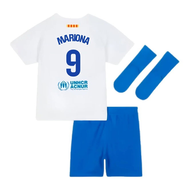 2023-2024 Barcelona Away Baby Kit (Mariona 9) — Buy Online