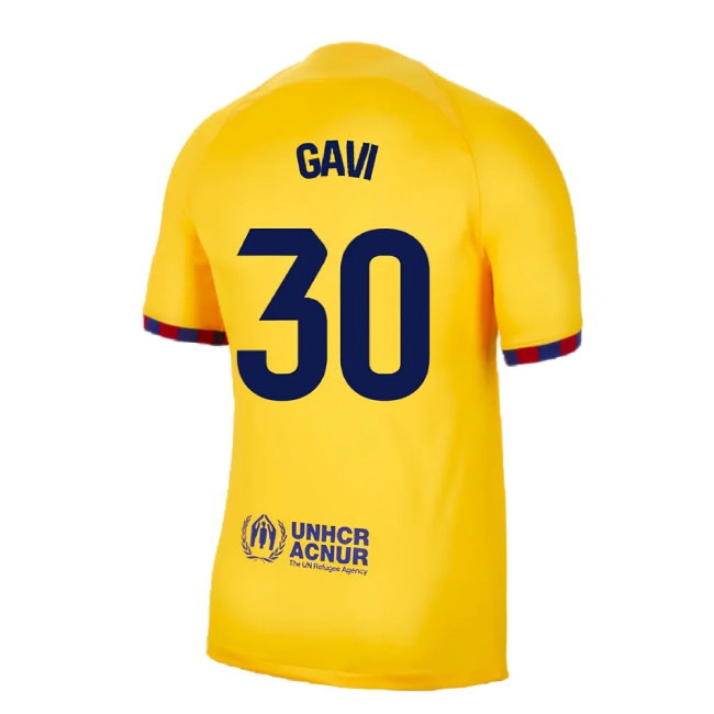 2023-2024 Barcelona Fourth Shirt (Gavi 30) — Buy Now