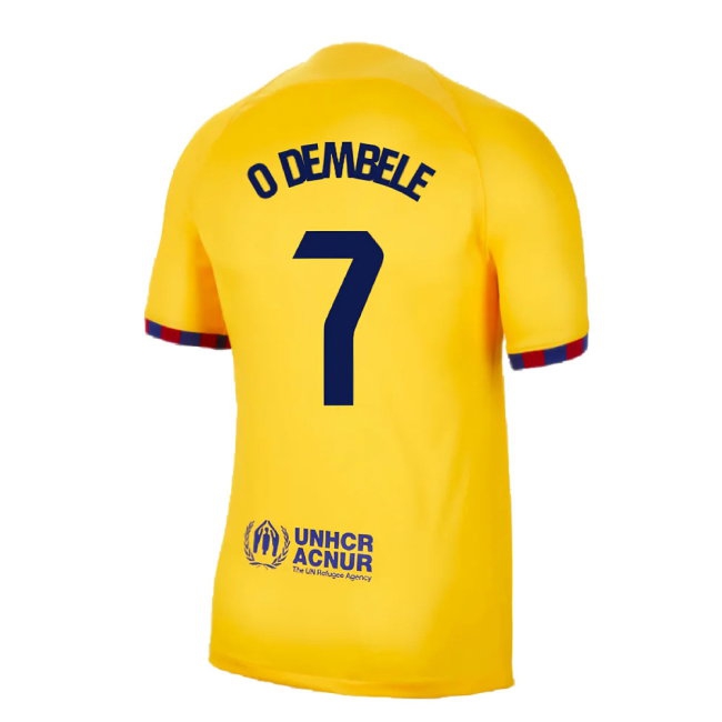 2023-2024 Barcelona Fourth Shirt (O Dembele 7) — Buy Online