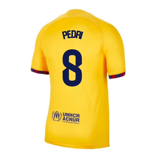 2023-2024 Barcelona Fourth Shirt (Pedri 8) — Shop Online