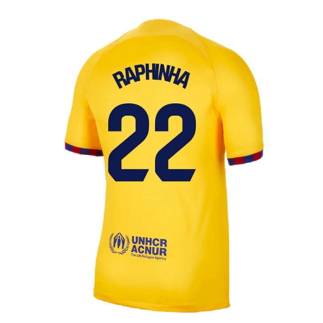 2023-2024 Barcelona Fourth Shirt (Raphinha 22) — Buy Online