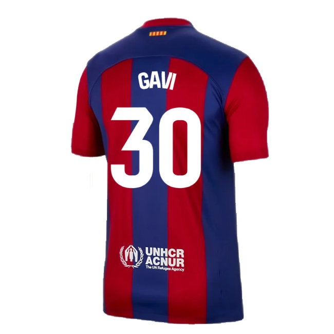 2023-2024 Barcelona Home Shirt (Gavi 30) — Shop Online