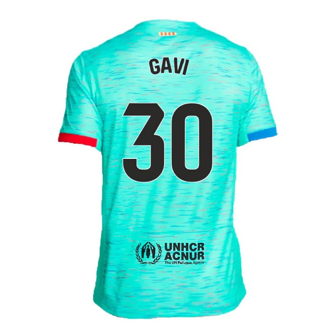 2023-2024 Barcelona Third Shirt (Gavi 30) — Buy Now